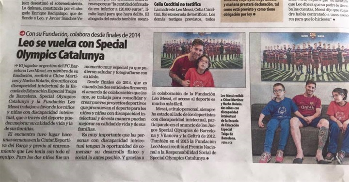 بالصور.. تعرف على رسالة لاعبي الأولمبياد الخاص المصريين لـ "ميسى" 