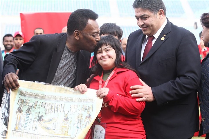 بالصور.. تعرف على رسالة لاعبي الأولمبياد الخاص المصريين لـ "ميسى" 