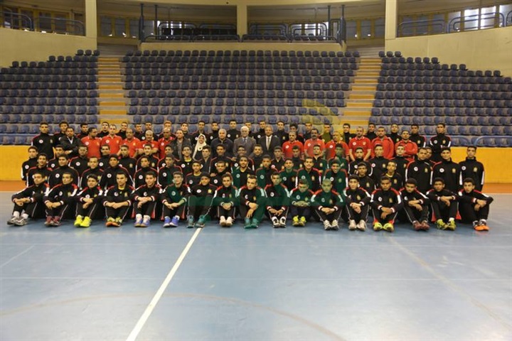   وزير الشباب و الرياضة يشيد بالمشروع القومى لموهوبى كرة اليد