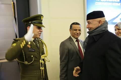 بالصور.. رئيس البرلمان الليبي يلتقي عددًا من المسئولين بروسيا