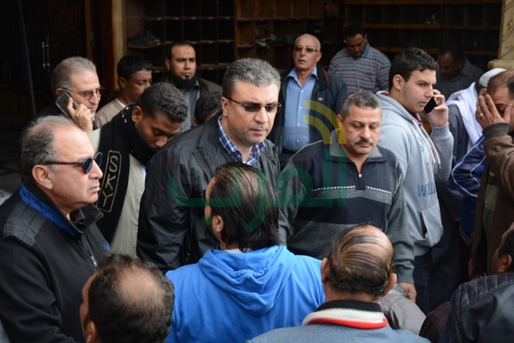 بالصور.. نجوم الفن والإعلام فى جنازة زبيدة ثروت