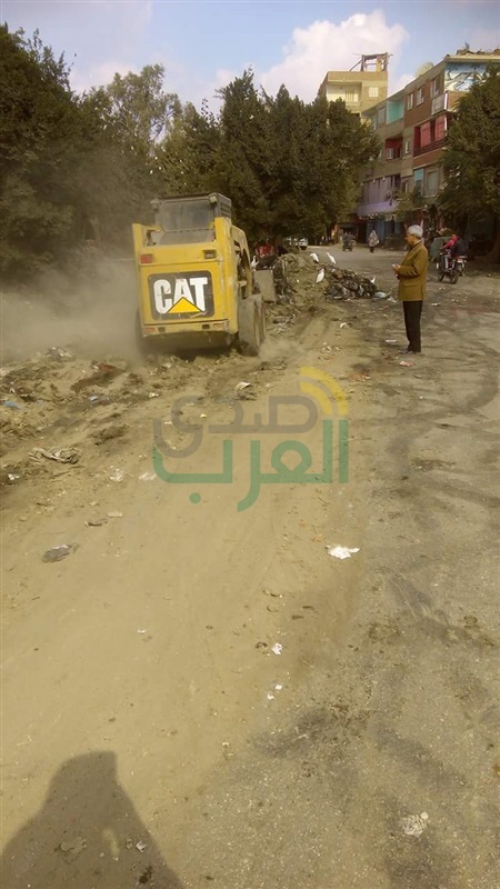 بالصور...حملة نظافة مكبرة بطوخ