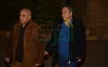 بالصور.. عمرو الليثي و رشوان توفيق و محمد فريد في عزاء احمد راتب