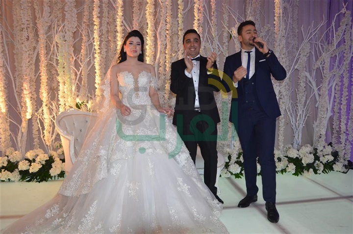 بالصور.. نجوم الفن والغناء فى زفاف محمد وريم بالصور.. نجوم الفن والغناء فى زفاف محمد وريم