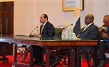 الرئيس السيسي يغادر عنتيبي في ختام زيارته القصيرة لأوغندا