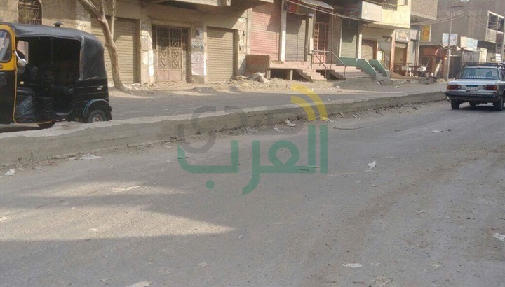 بالصور..تمهيد شوارع مدينة الخصوص والقناطر الخيرية