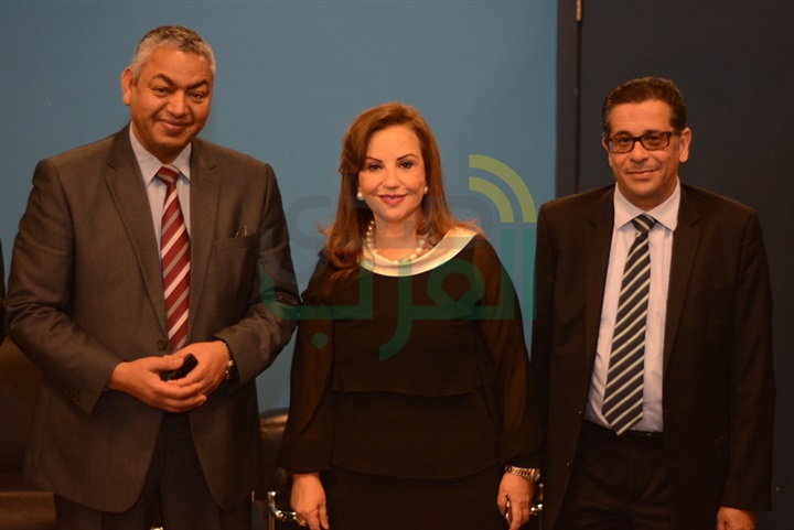 بالصور. . الهام شاهين وخالد يوسف فى عرض "سجن الوصمة" بالصور. . الهام شاهين وخالد يوسف فى عرض "سجن الوصمة"