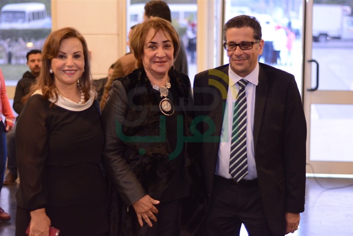 بالصور. . الهام شاهين وخالد يوسف فى عرض "سجن الوصمة" بالصور. . الهام شاهين وخالد يوسف فى عرض "سجن الوصمة"