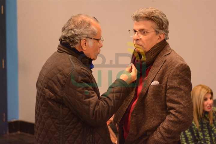 بالصور. . الهام شاهين وخالد يوسف فى عرض "سجن الوصمة" بالصور. . الهام شاهين وخالد يوسف فى عرض "سجن الوصمة"