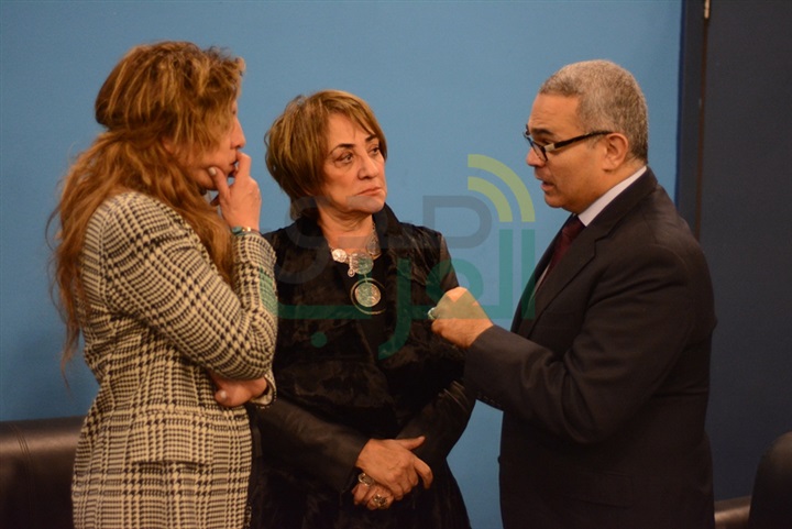 بالصور. . الهام شاهين وخالد يوسف فى عرض "سجن الوصمة" بالصور. . الهام شاهين وخالد يوسف فى عرض "سجن الوصمة"