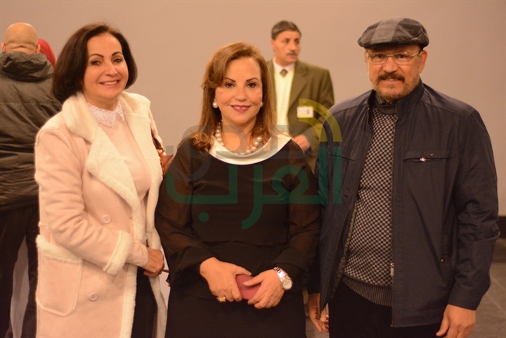 بالصور. . الهام شاهين وخالد يوسف فى عرض "سجن الوصمة" بالصور. . الهام شاهين وخالد يوسف فى عرض "سجن الوصمة"