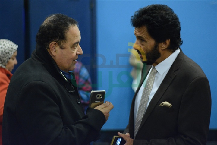 بالصور. . الهام شاهين وخالد يوسف فى عرض "سجن الوصمة" بالصور. . الهام شاهين وخالد يوسف فى عرض "سجن الوصمة"