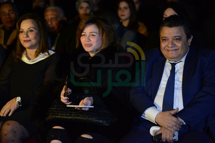 بالصور. . الهام شاهين وخالد يوسف فى عرض "سجن الوصمة" بالصور. . الهام شاهين وخالد يوسف فى عرض "سجن الوصمة"