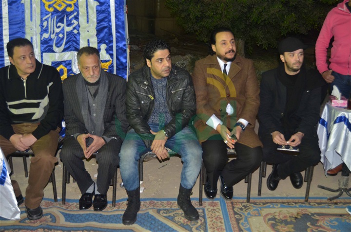 النجوم فى عزاء والدة ماهر عصام النجوم فى عزاء والدة ماهر عصام