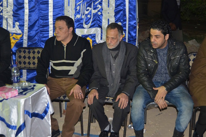 النجوم فى عزاء والدة ماهر عصام النجوم فى عزاء والدة ماهر عصام