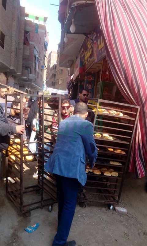 بالصور.. حملة مكبرة لإزالة الإشغالات بالخصوص