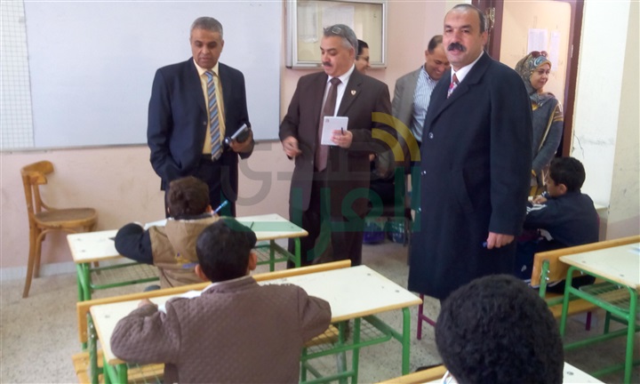 زيارة مفاجئة لوكيل تعليم القليوبية ومدير التعليم العام بمدارس كفر شكر