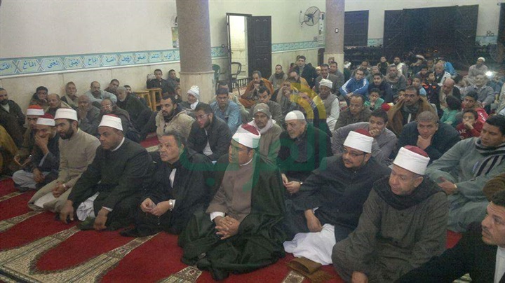بالصور.. أهالى كفر شكر يحيون ذكرى وفاة 5 شباب من أبنائها 