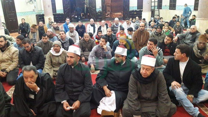 بالصور.. أهالى كفر شكر يحيون ذكرى وفاة 5 شباب من أبنائها 