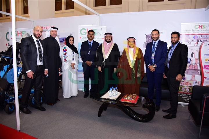 إفتتاح معرض الخليج الطبي الأول 2016 برعاية الشيخ محمد بن عبدالله آل خليفة