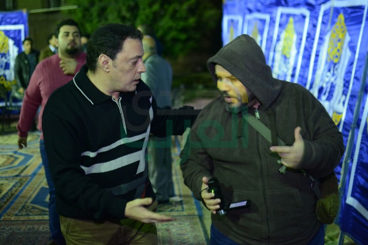 النجوم فى عزاء والدة ماهر عصام النجوم فى عزاء والدة ماهر عصام