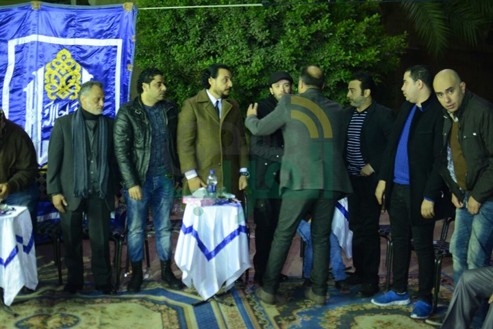 النجوم فى عزاء والدة ماهر عصام النجوم فى عزاء والدة ماهر عصام