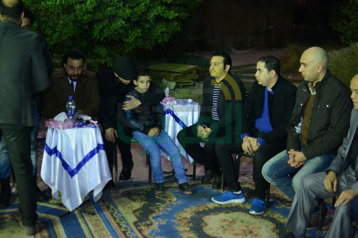 النجوم فى عزاء والدة ماهر عصام النجوم فى عزاء والدة ماهر عصام