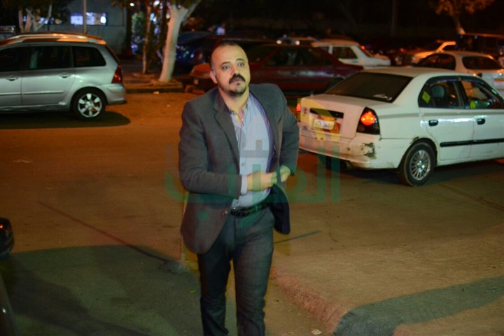 النجوم فى عزاء والدة ماهر عصام النجوم فى عزاء والدة ماهر عصام