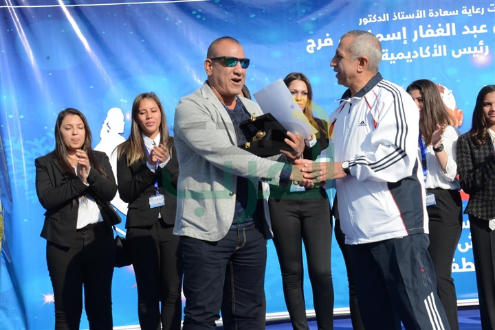 بالصور.. تكريم وليد توفيق وأحمد رزق والعلايلى ومحمد رياض بالأكاديمية البحرية