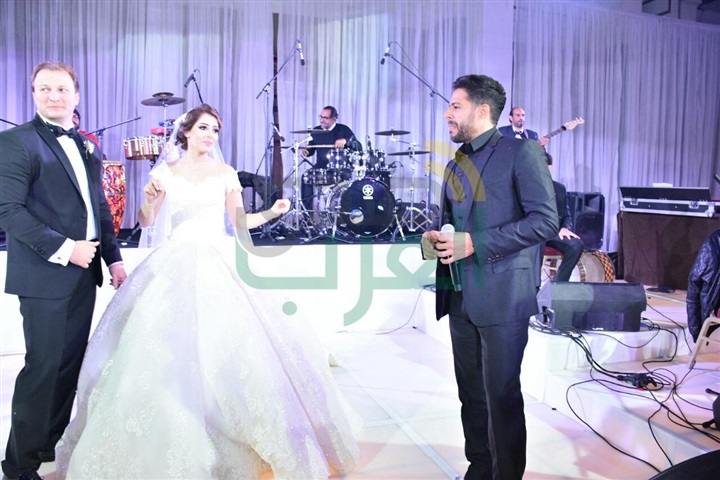 بالصور.. حماقى وبوسى يشعلون زفاف على ومى بحضور الزند بالصور.. حماقى وبوسى يشعلون زفاف على ومى بحضور الزند