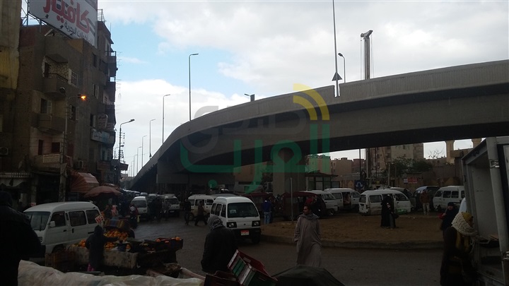 بالصور.. شلل مرورى بالقليوبية بسبب الأمطار الغزيرة
