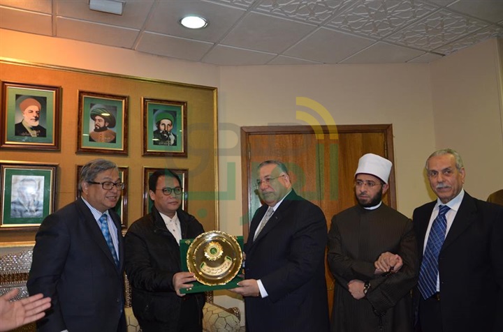  بالصور.. وكيل البرلمان يستقبل السفير الأندونيسي بحضور الأزهري