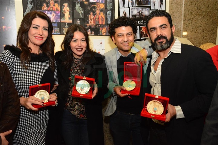  بالصور.. المسرح العربى يكرم روح الطفلة الفنانة ماجى مؤمن