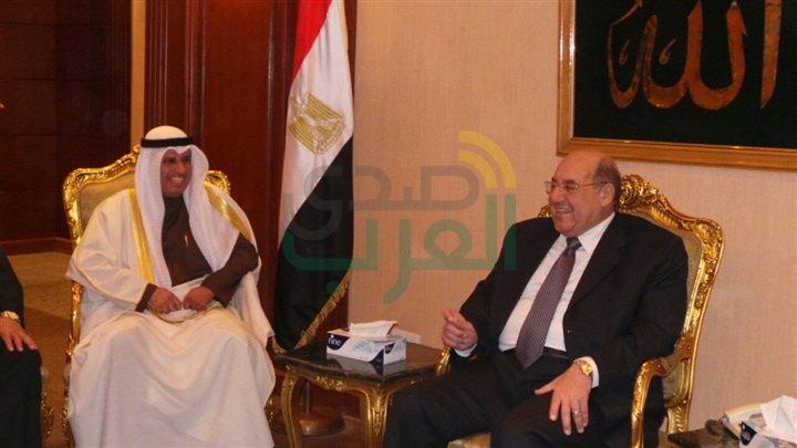 وزيرالعدل الكويتى يلتقى رئيس المحكمه الدستوريه بمصر 