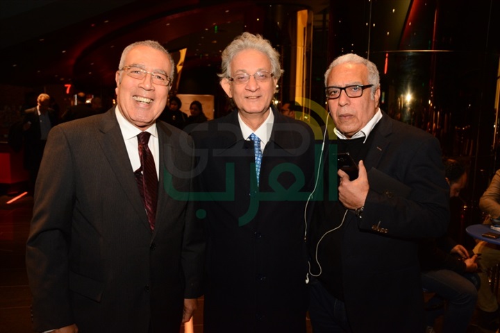 وصول عادل إمام وعمرو موسى وإبراهيم عيسى لحضور العرض الخاص لفيلم "مولانا" وصول عادل إمام وعمرو موسى وإبراهيم عيسى لحضور العرض الخاص لفيلم "مولانا"