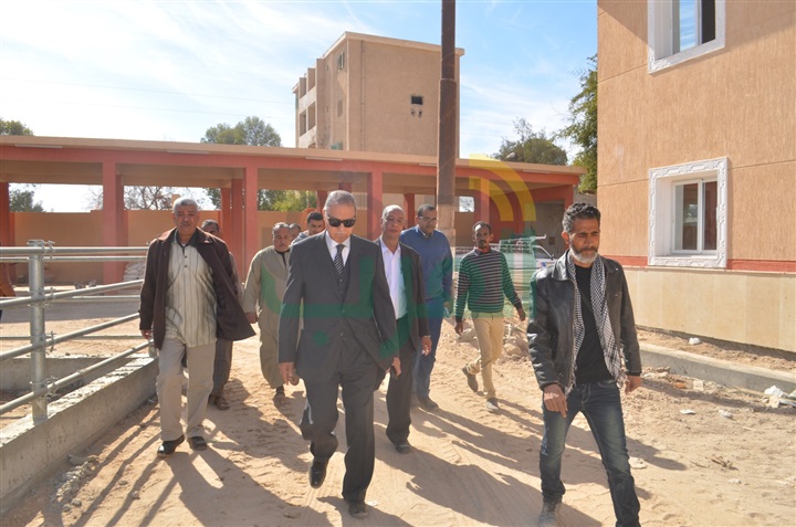  محافظ قنا يتفقد مشروع الصوب الزراعية 