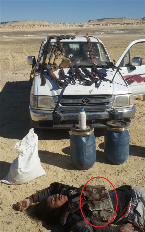 القوات المسلحة تحبط محاولة الهجوم على بعض نقاط التأمين فى نطاق الجيش الثالث الميدانى  