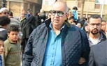 وصول معتز الدمرادش وزوجته للصلاة على 