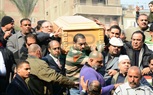  وصول معتز الدمرادش وزوجته للصلاة على 