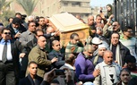  وصول معتز الدمرادش وزوجته للصلاة على 