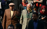  وصول معتز الدمرادش وزوجته للصلاة على 