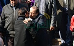  وصول معتز الدمرادش وزوجته للصلاة على 