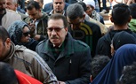  وصول معتز الدمرادش وزوجته للصلاة على 