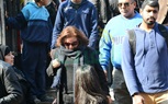  وصول معتز الدمرادش وزوجته للصلاة على 