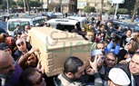  وصول معتز الدمرادش وزوجته للصلاة على 