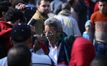  وصول معتز الدمرادش وزوجته للصلاة على 