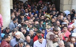  وصول معتز الدمرادش وزوجته للصلاة على 