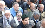  وصول معتز الدمرادش وزوجته للصلاة على 