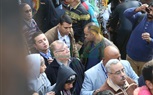  وصول معتز الدمرادش وزوجته للصلاة على 