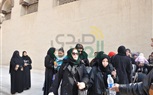  وصول معتز الدمرادش وزوجته للصلاة على 